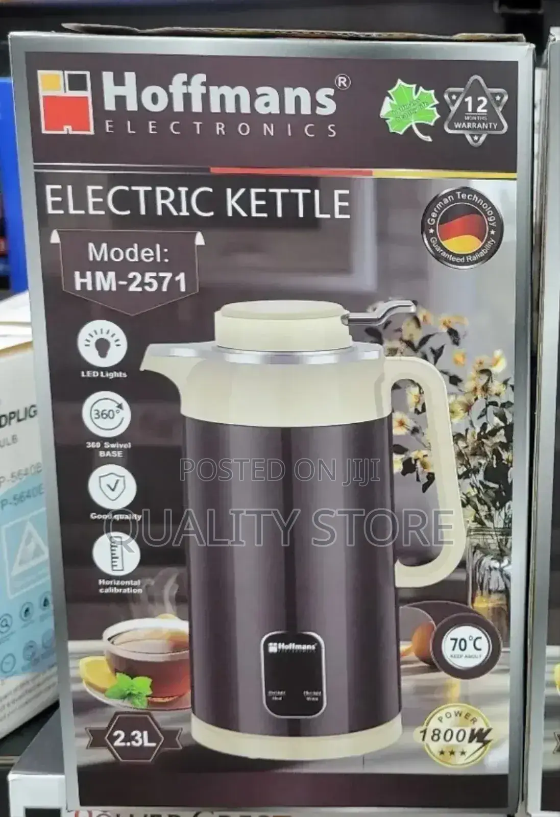 Hoffmans Electric Kettle Hm-2571