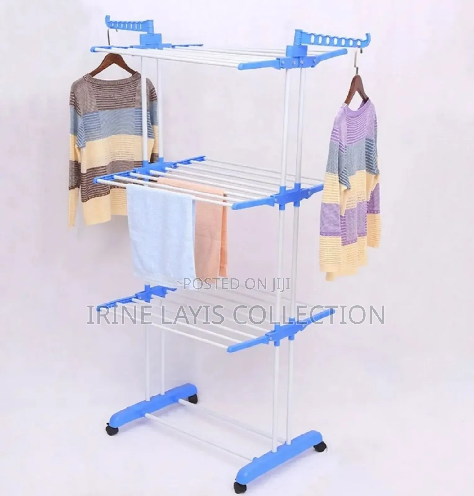 3-Tier Vertical Clothes Drying Rack.