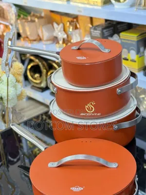 Scovie Ceramic Non-Stick Cookware.