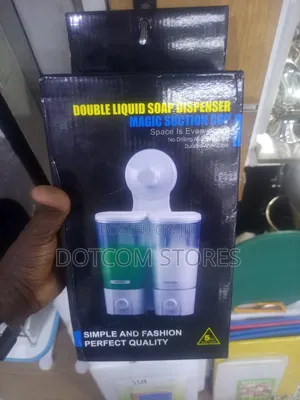 Double Liquid Soap Dispenser