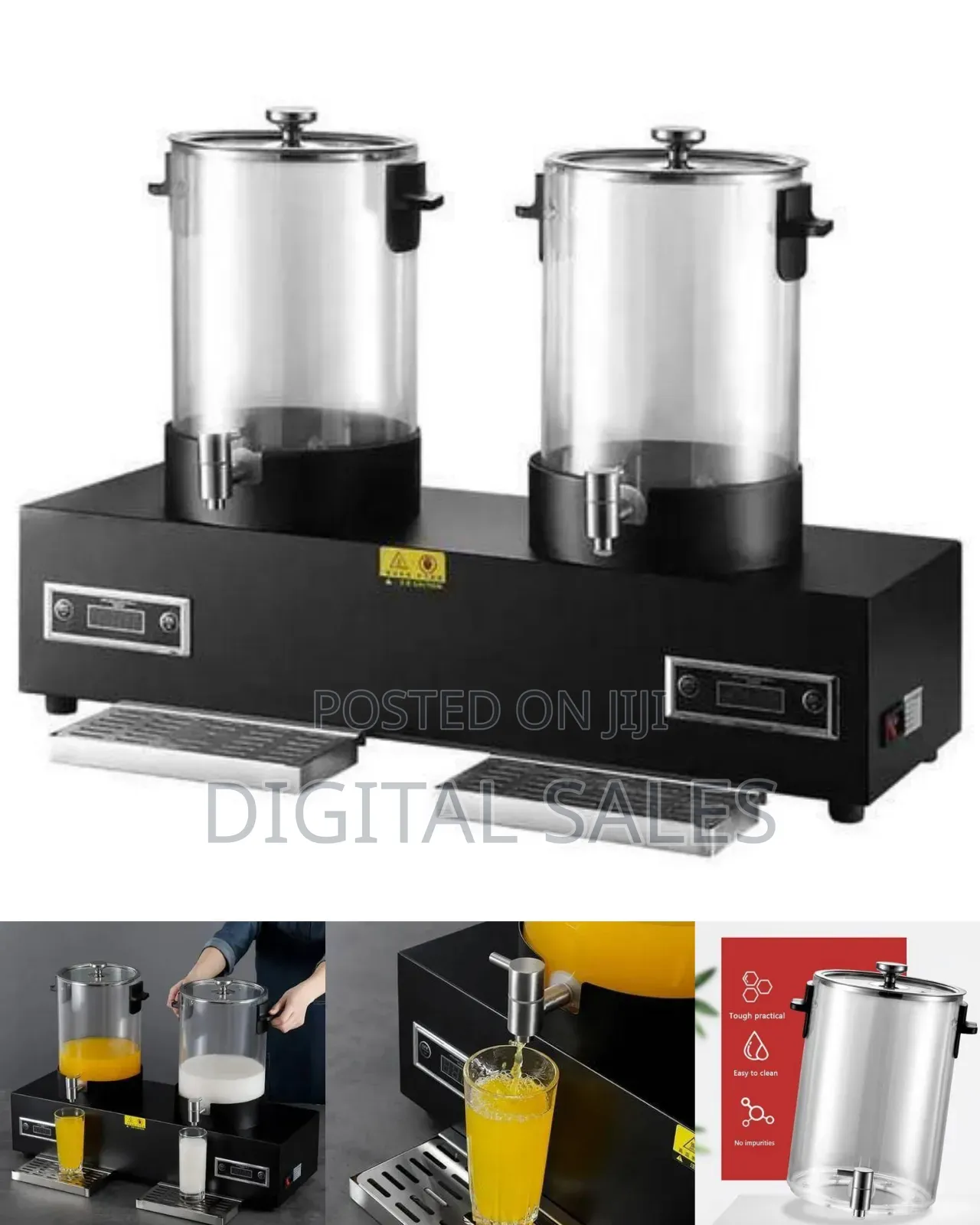 Dual Commercial Beverage Dispenser / Drink Heater