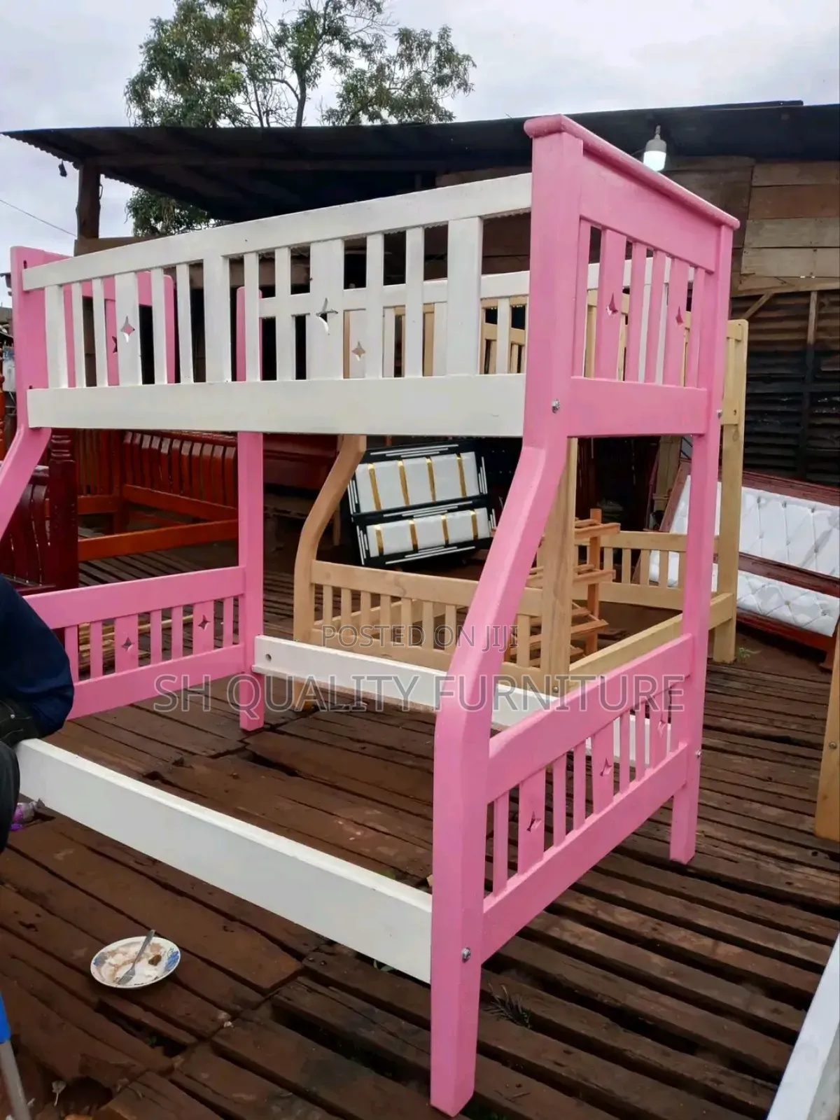 White and Pink Decker for Kids