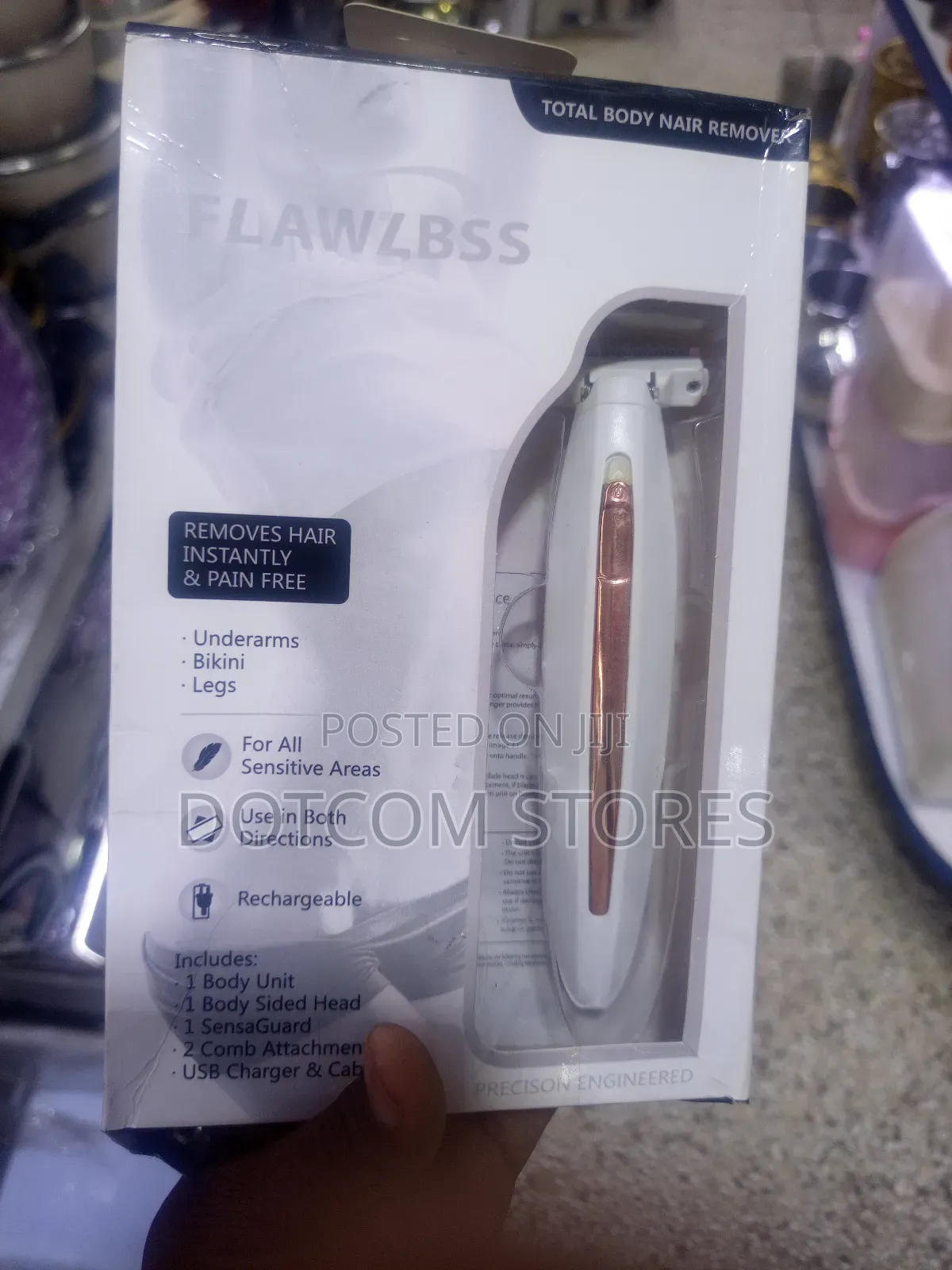 Flawless Body Hair Remover.