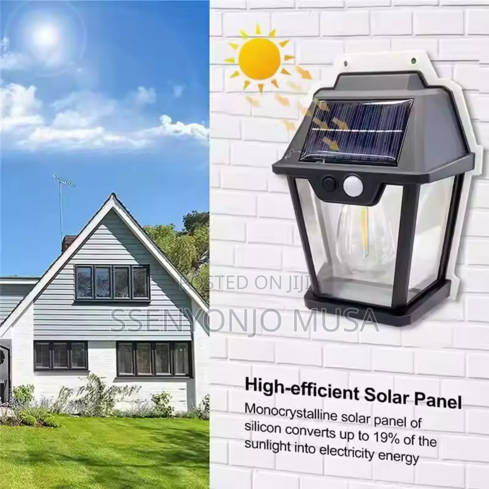 Solar Wall Lamp Hw 999 – Motion Sensor Solar Led Outdoor Light