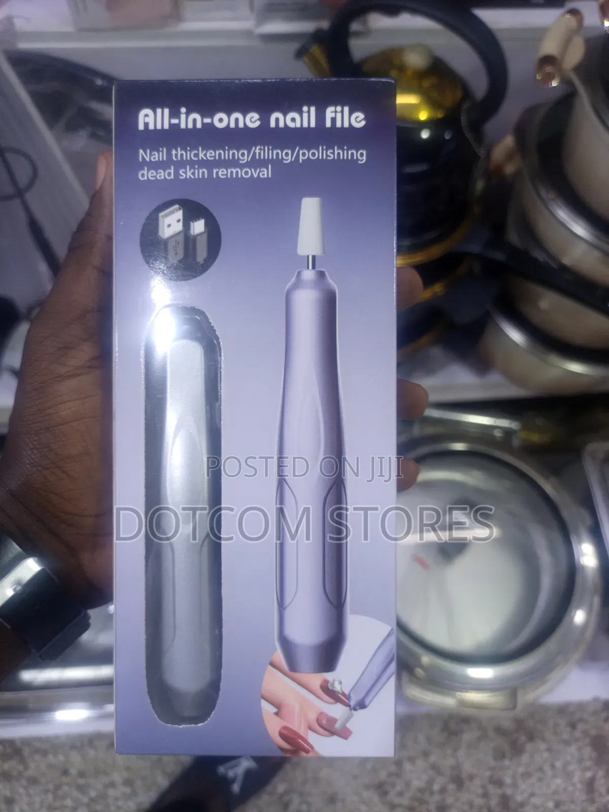 All-in-One Electric Nail File/Drill Machine.