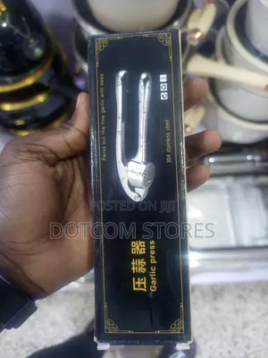 Stainless Steel Garlic Press