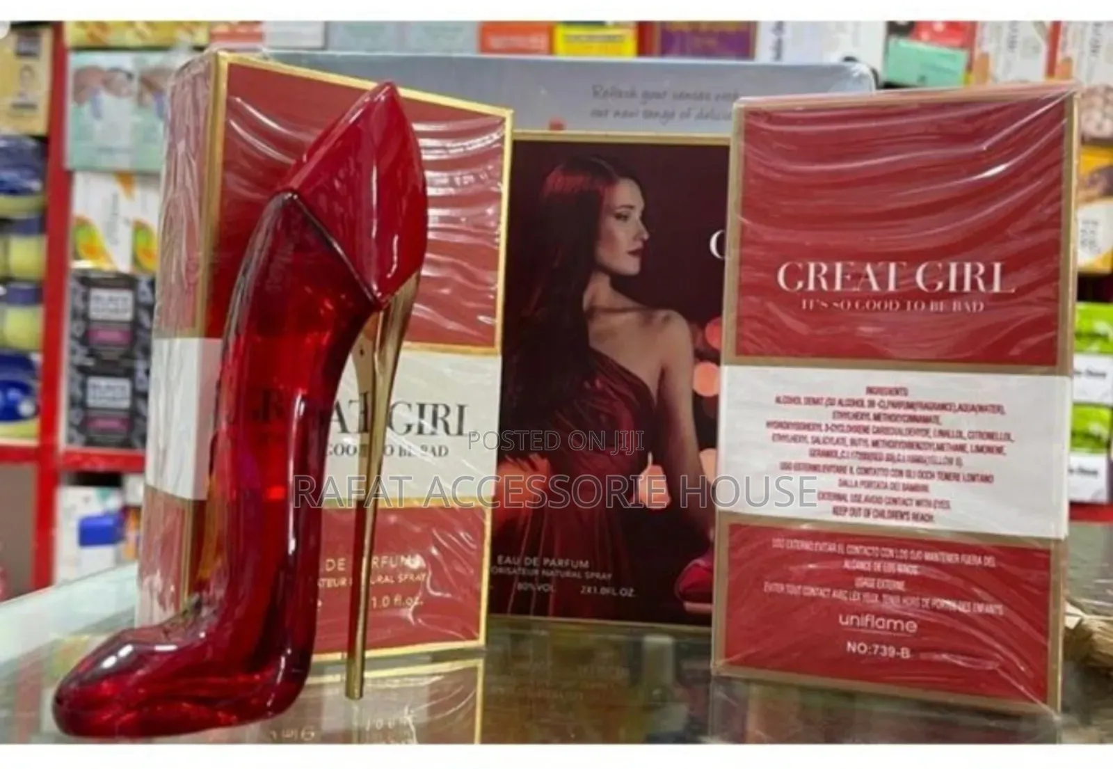 Carolina Herrera Uniflame Grate Girl Eau De Parfum Set for Women