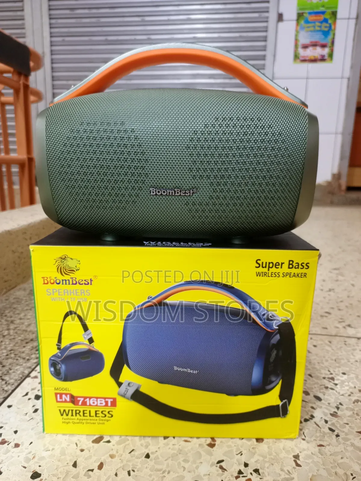 Boombest 716bt Super Bass Speaker With Radio