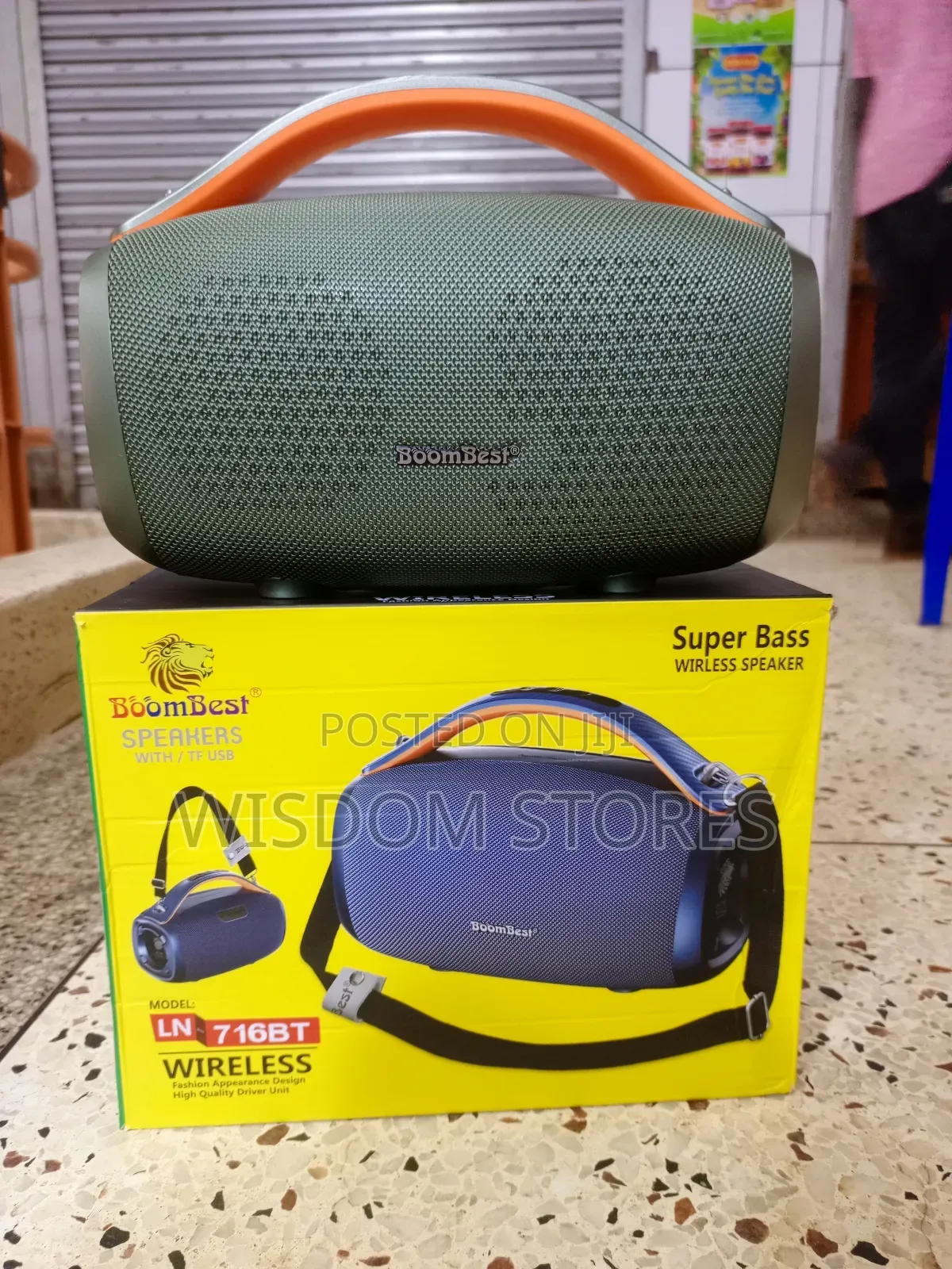 Boombest 716bt Super Bass Speaker With Radio