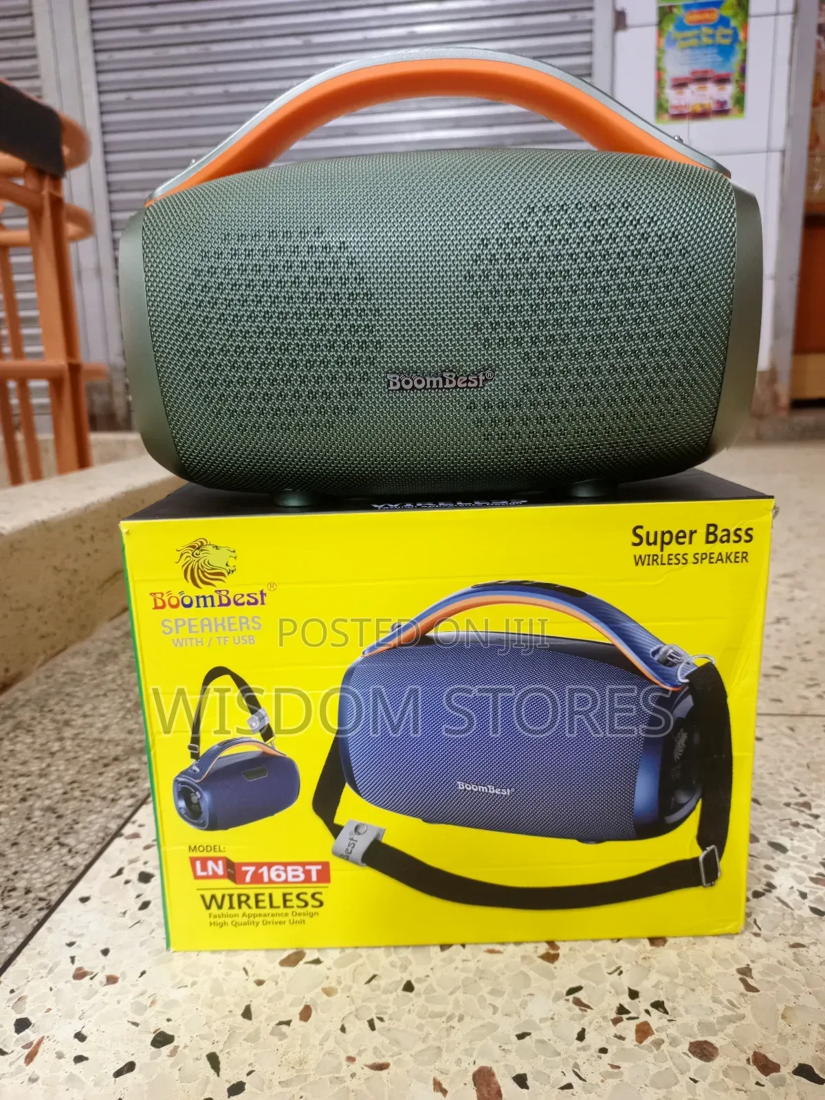 Boombest 716bt Super Bass Speaker With Radio