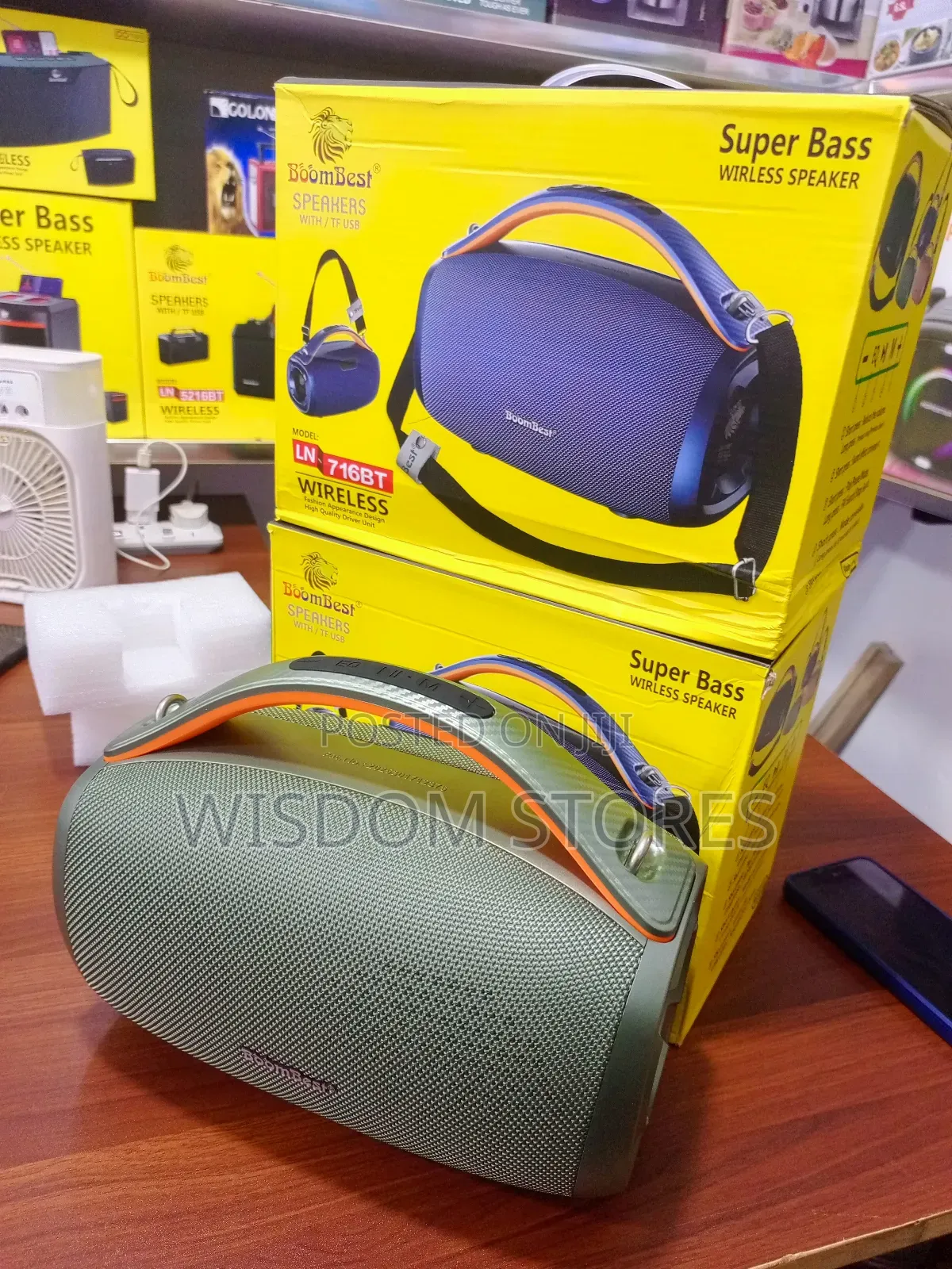 Boombest 716bt Super Bass Speaker With Radio