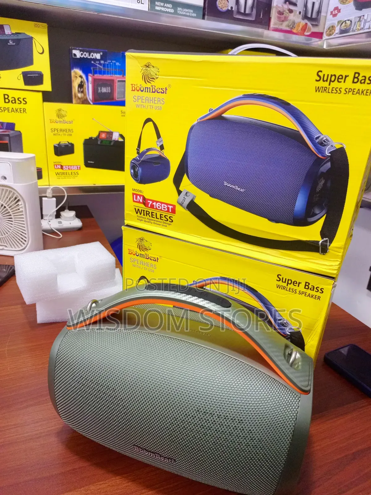 Boombest 716bt Super Bass Speaker With Radio