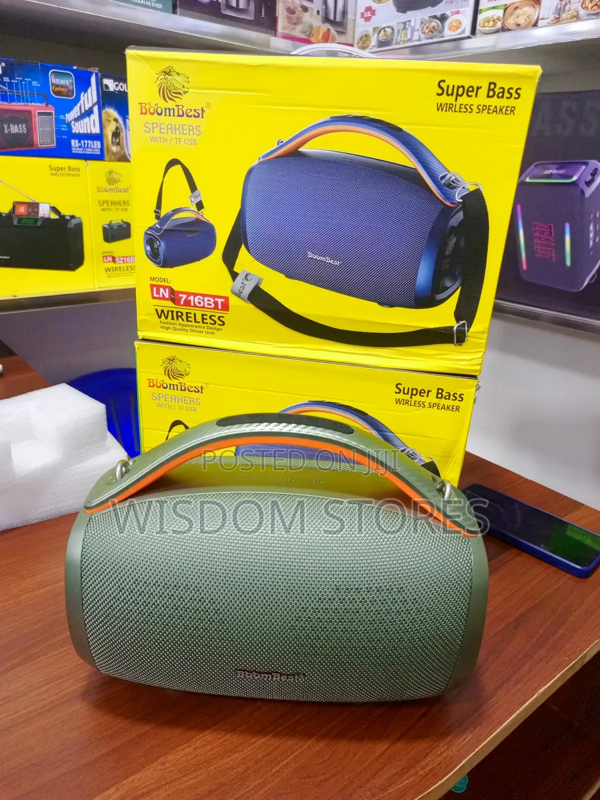 Boombest 716bt Super Bass Speaker With Radio