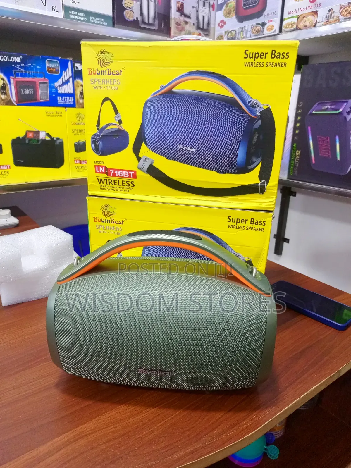 Boombest 716bt Super Bass Speaker With Radio