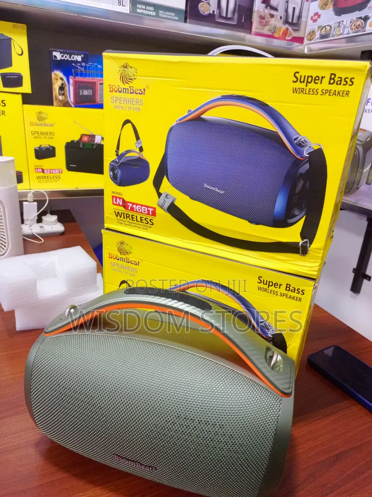 Boombest 716bt Super Bass Speaker With Radio