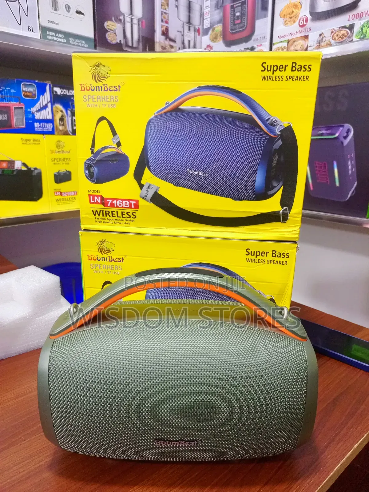 Boombest 716bt Super Bass Speaker With Radio