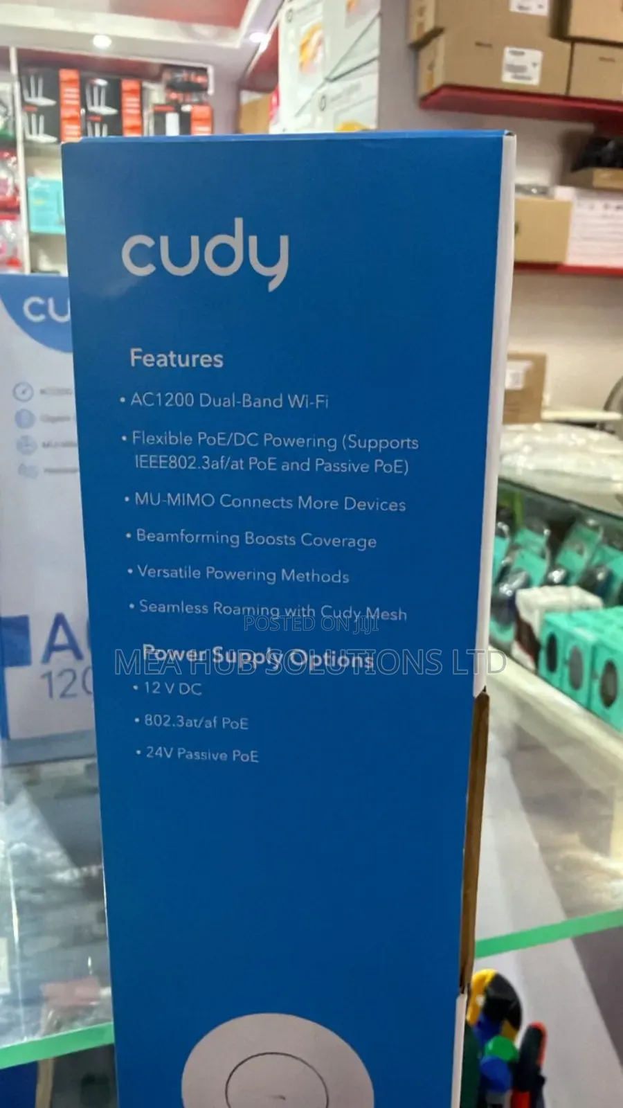 Cudy Ac 1200 Dull Band Indoor Access Point