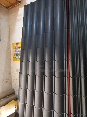 Orientile Ironsheets Charcoal Black Mat G.28 Uganda Baati