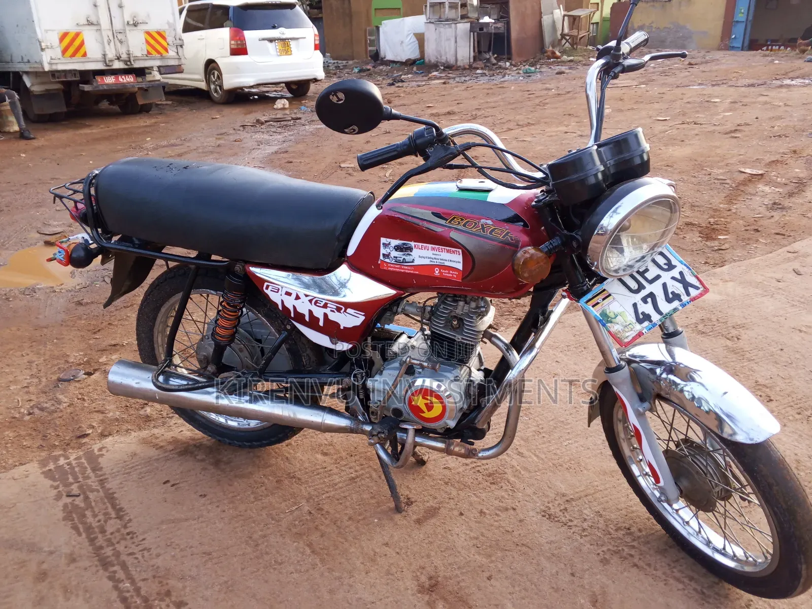 Bajaj Boxer 100 2017 Red