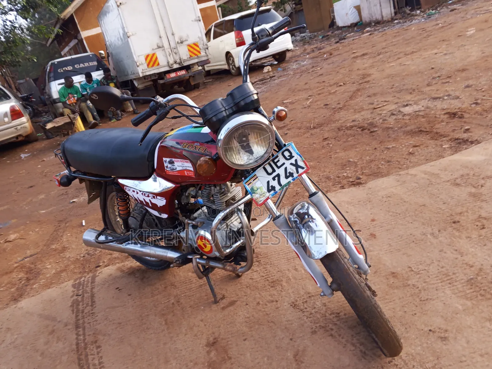 Bajaj Boxer 100 2017 Red
