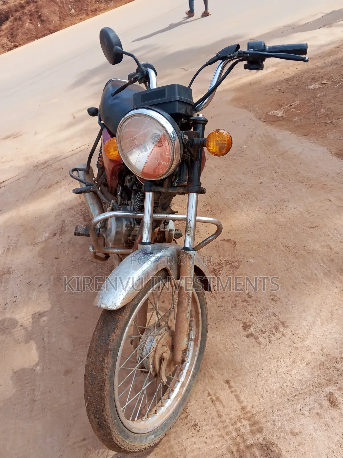Bajaj Boxer 100 2016 Red