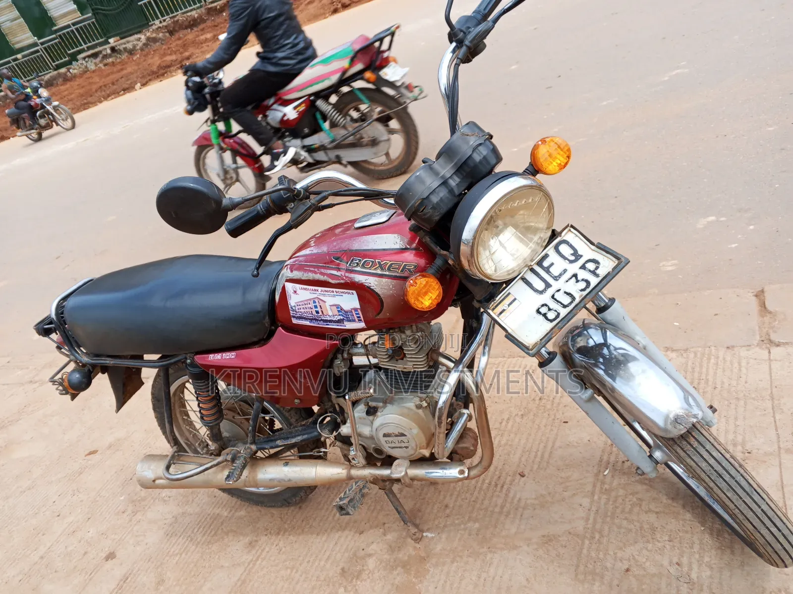 Bajaj Boxer 100 2018 Red