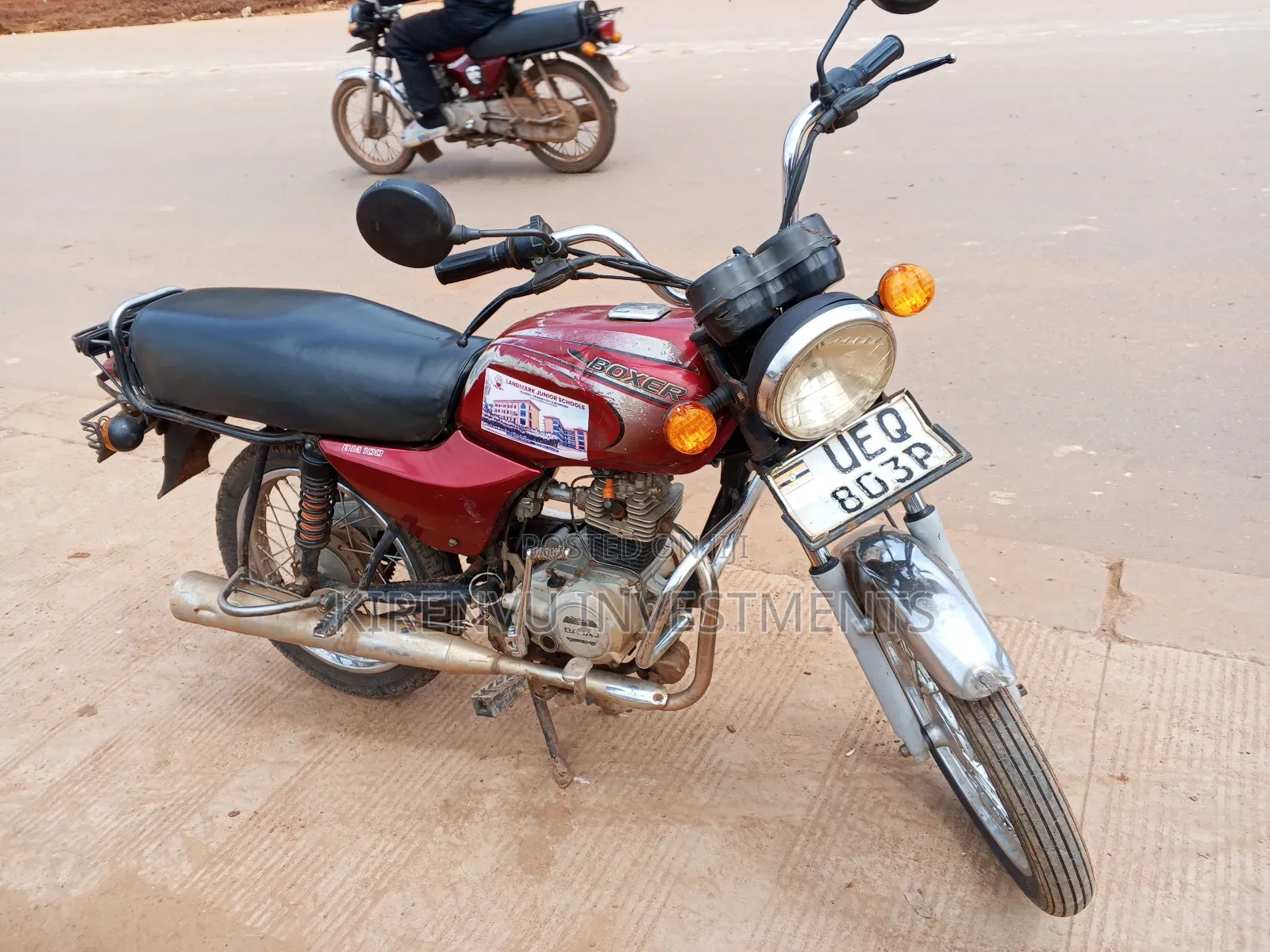 Bajaj Boxer 100 2018 Red