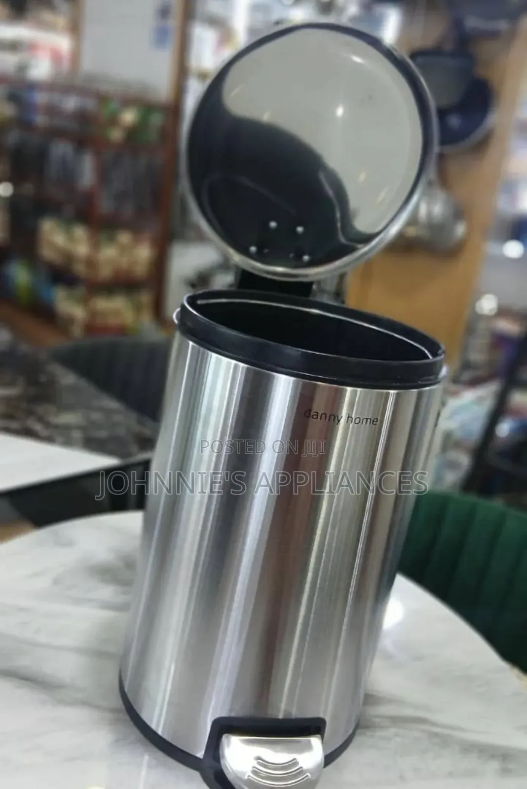 12l Stainless Steel Trashbins With Peddle