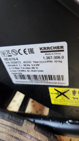 Pressure Washer Karcher Hp 6 15-4