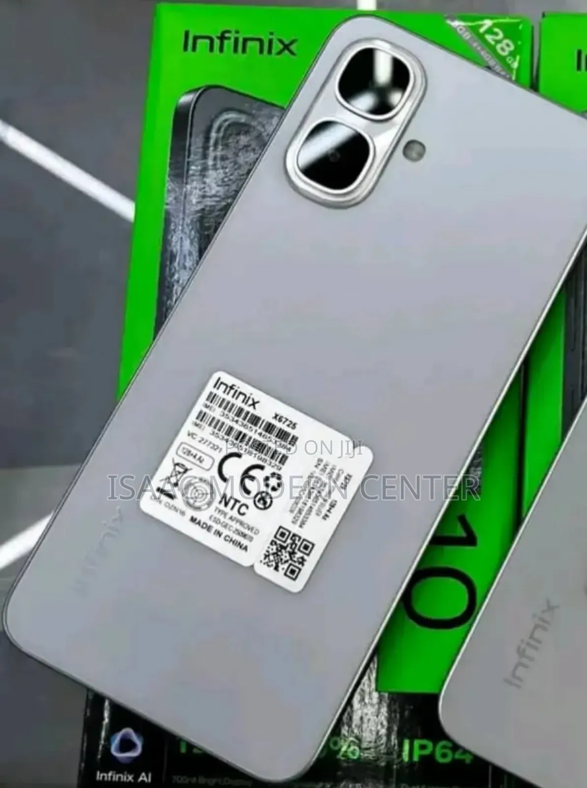 New Infinix Smart 10 128 GB Black