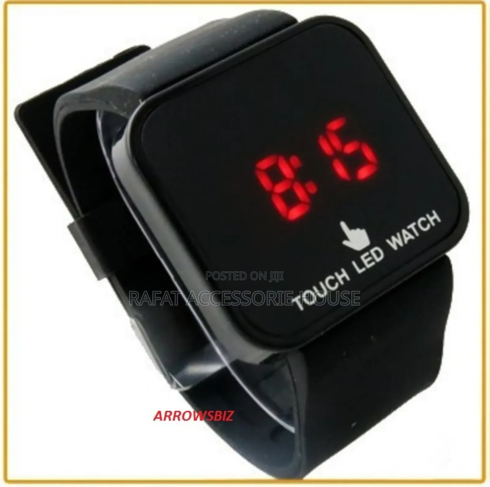 Led Light Digital Touch Watch
