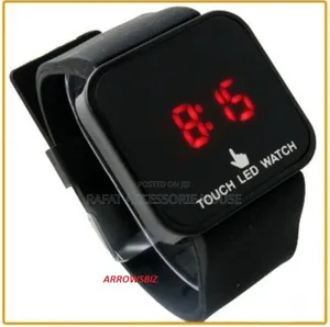 Led Light Digital Touch Watch