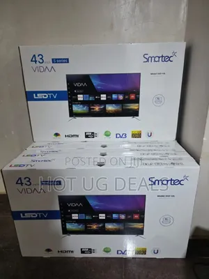 Smartec 43 Inch Vidaa Smart Frameless Tv With Netflix,  Youtube