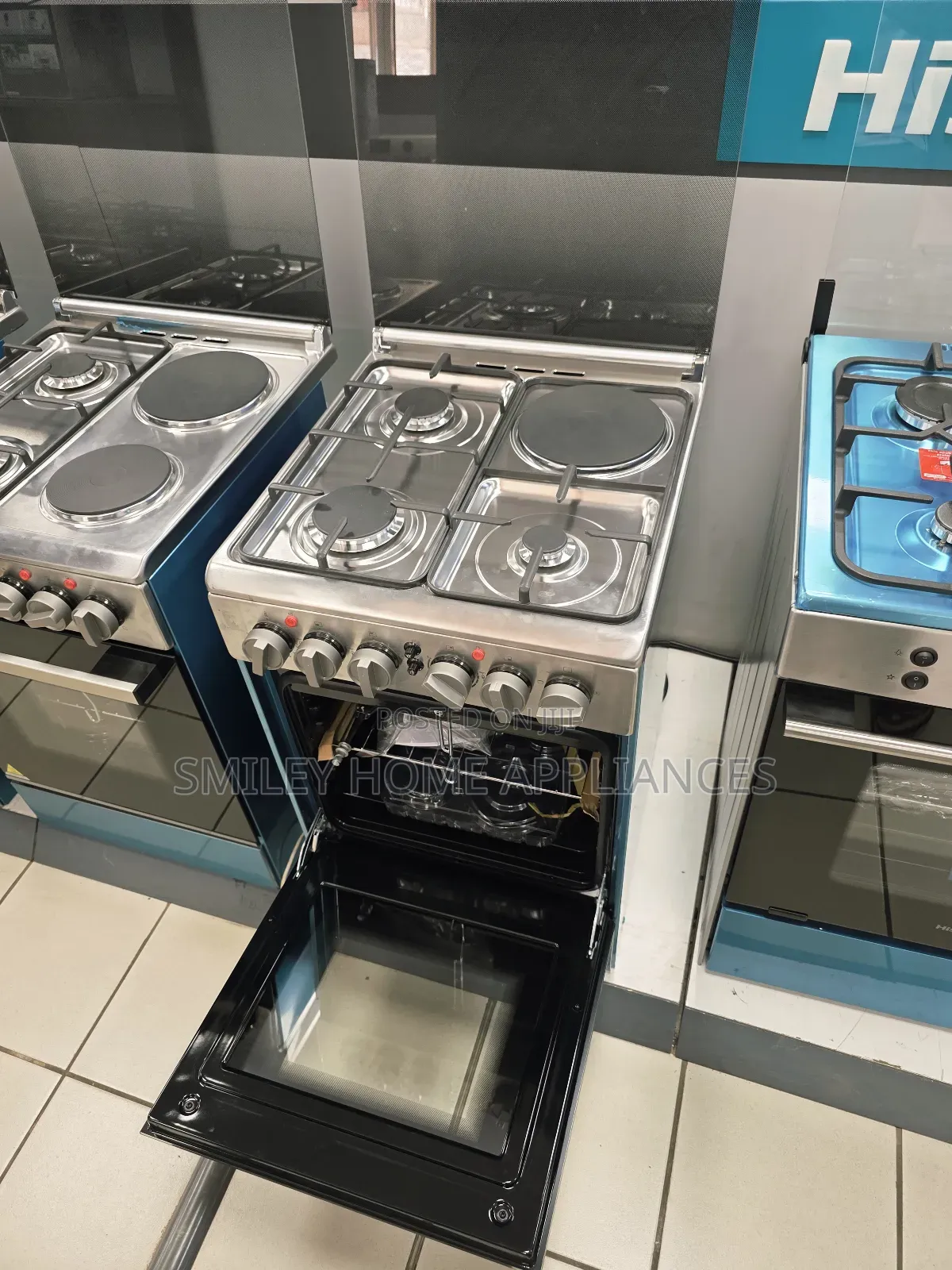 50cm × 50cm Hisense Stainless Steel Electric Cooker Oven With Warranty