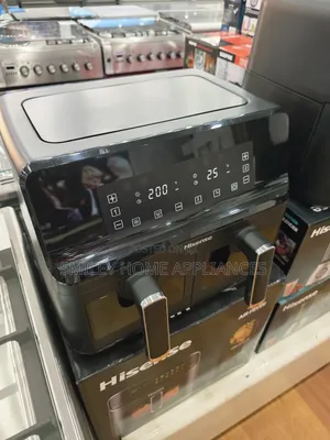 Hisense 8ltrs Dual Digital Airfryer With a Touch Control Panel