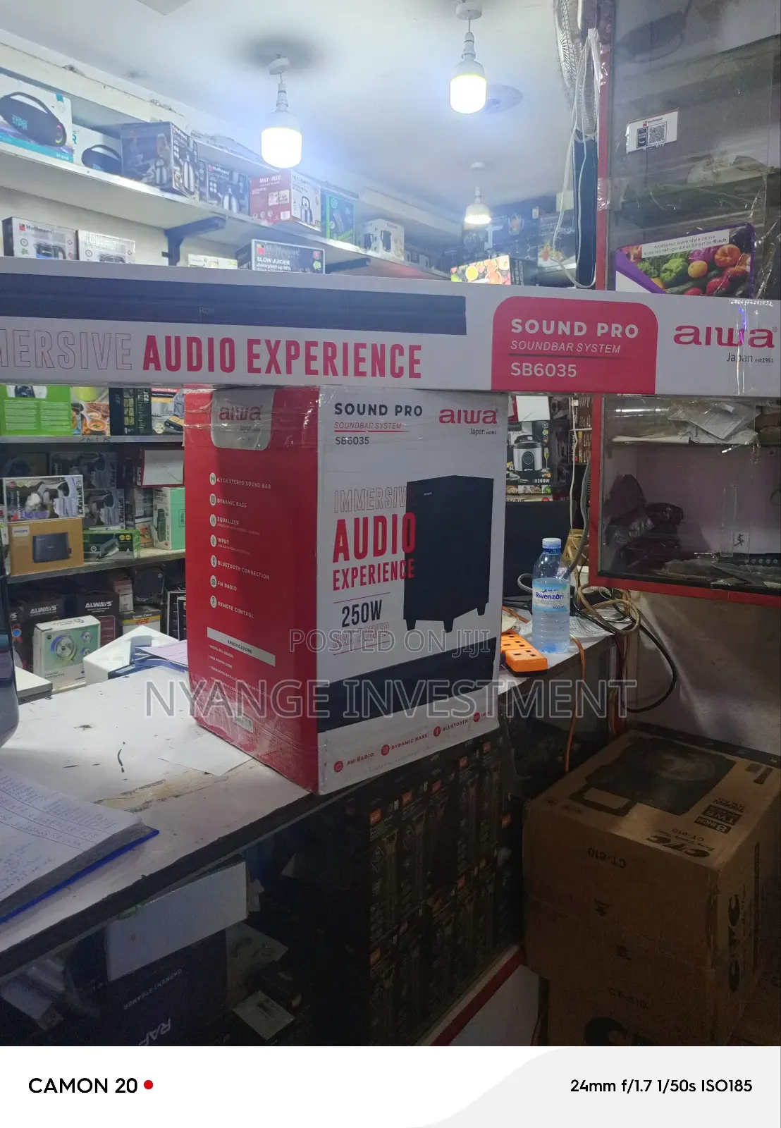 Aiwa Sound Bar Wireless System