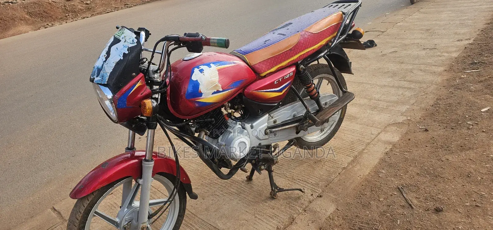 Bajaj CT 125X 2024 Red