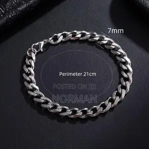 Titanium Steel Cuban Bracelet
