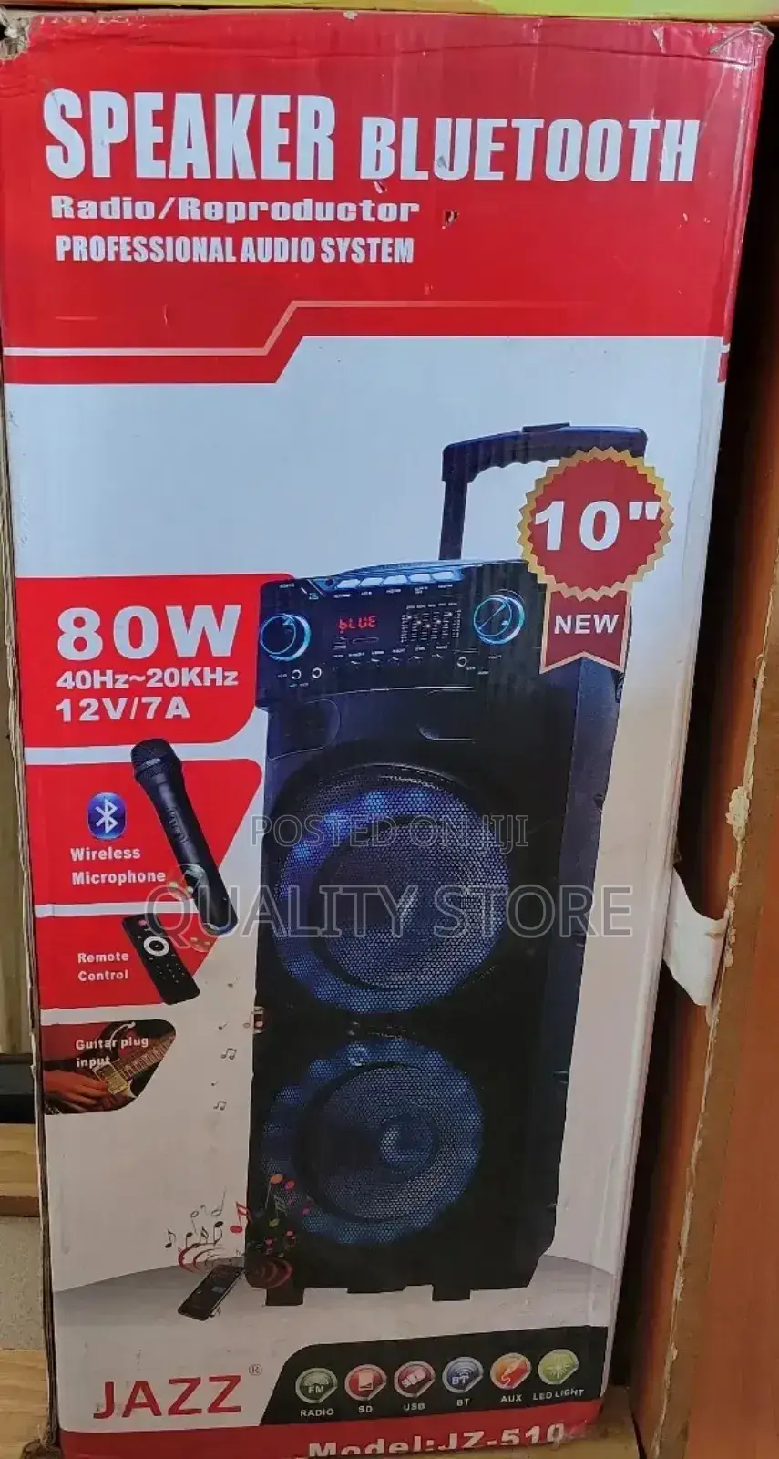 Jazz 10" Proffessional Audio Speaker Jz-519