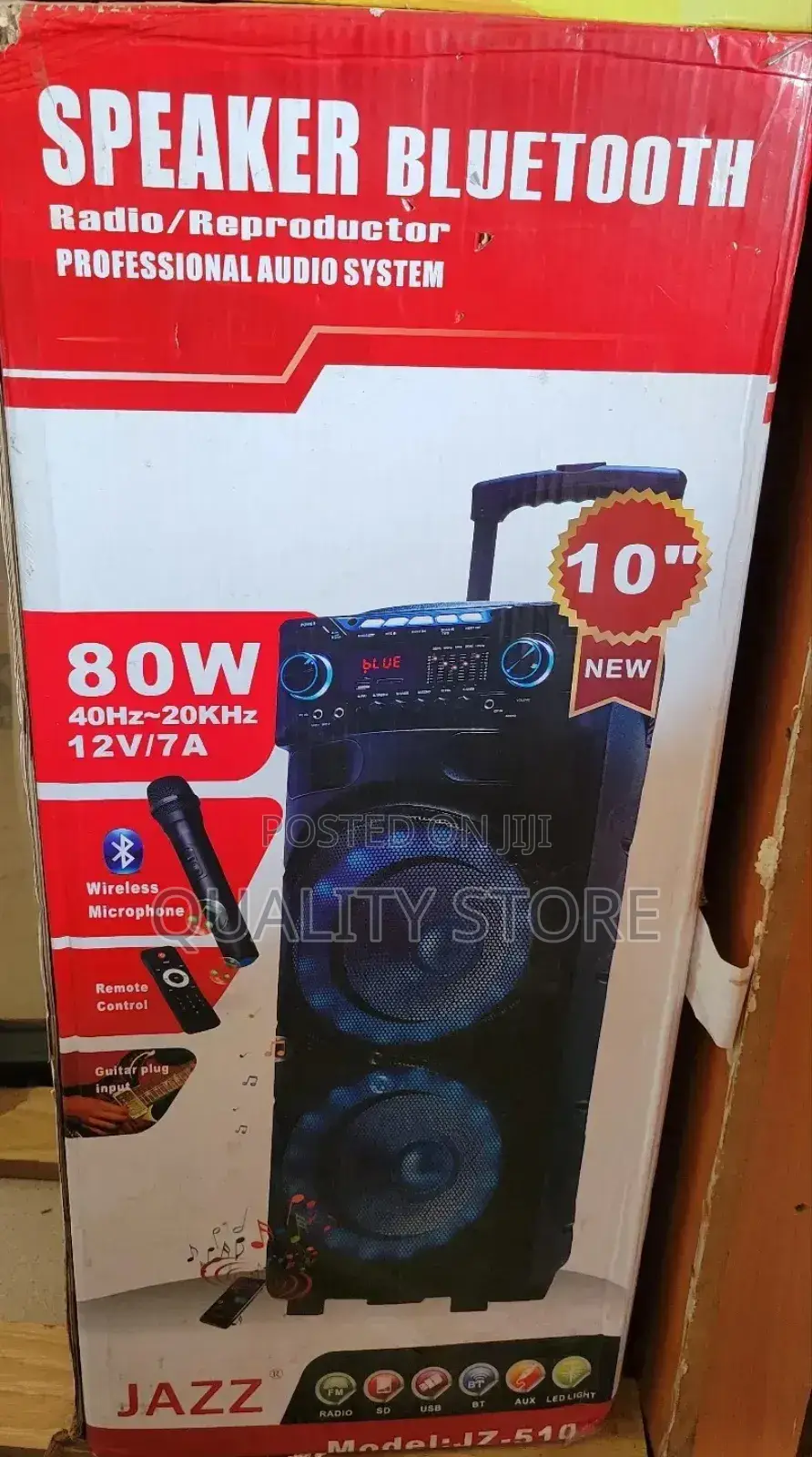 Jazz 10" Proffessional Audio Speaker Jz-519
