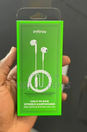 Infinix Half In-ear Stereo Wired Headset
