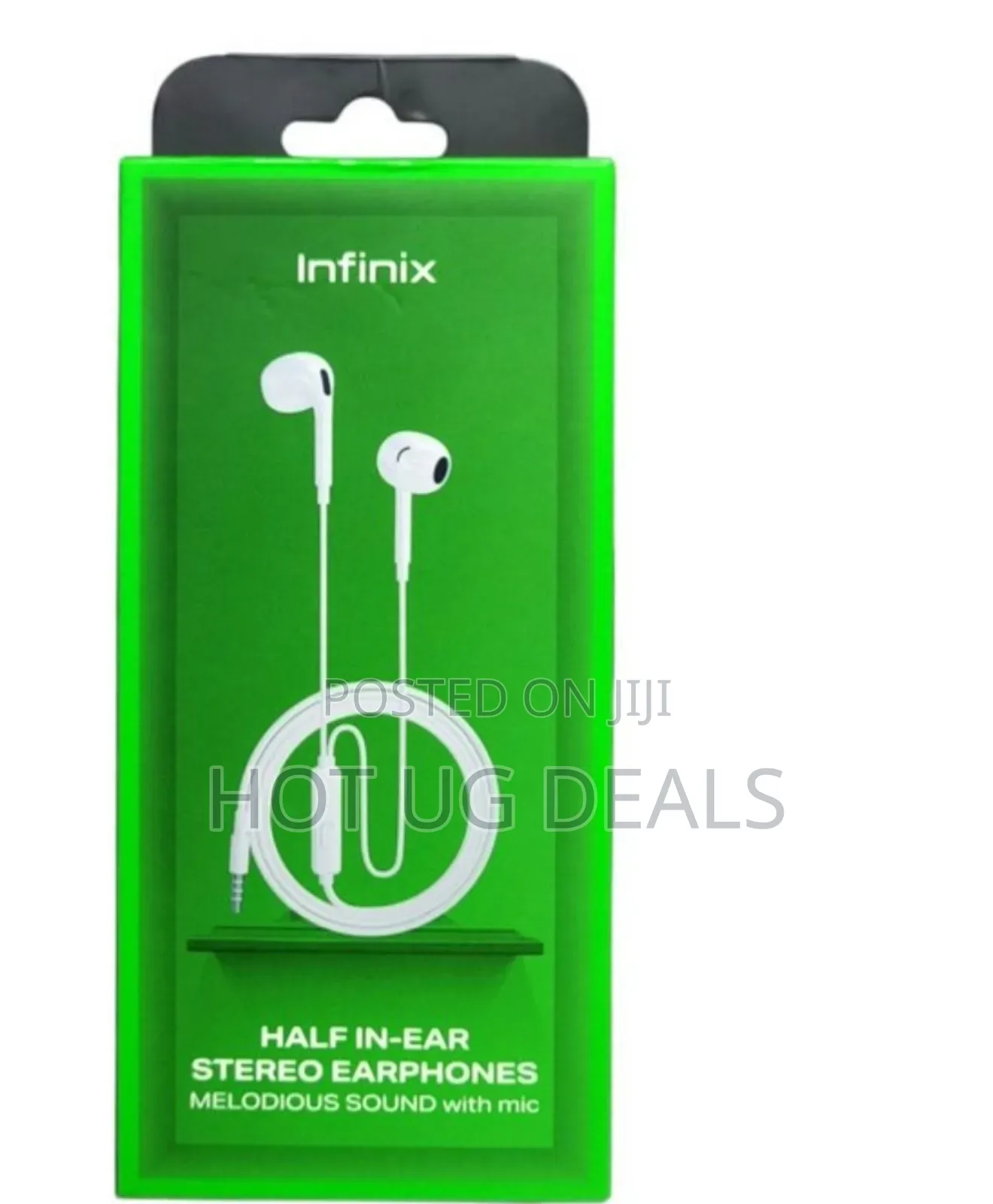 Infinix Half In-ear Stereo Wired Headset