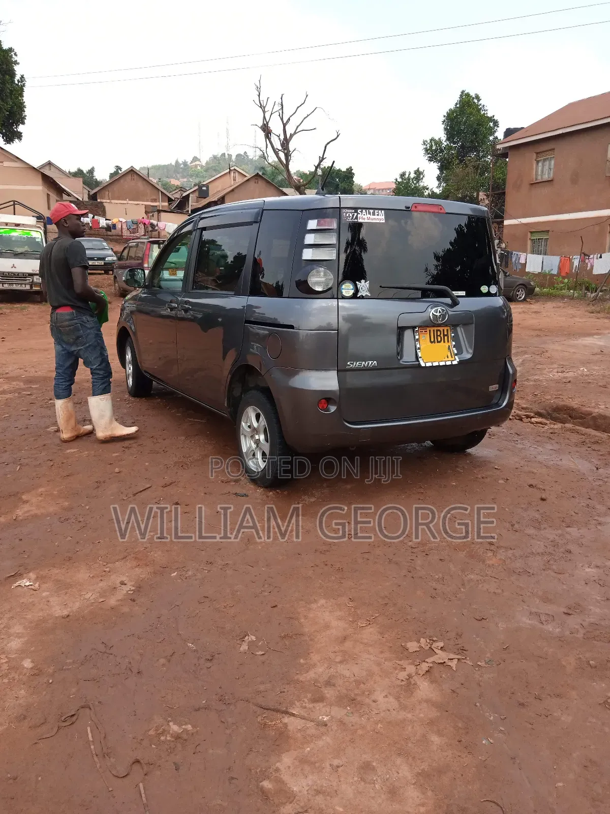Toyota Sienta 1.5 FWD 2007 Gray