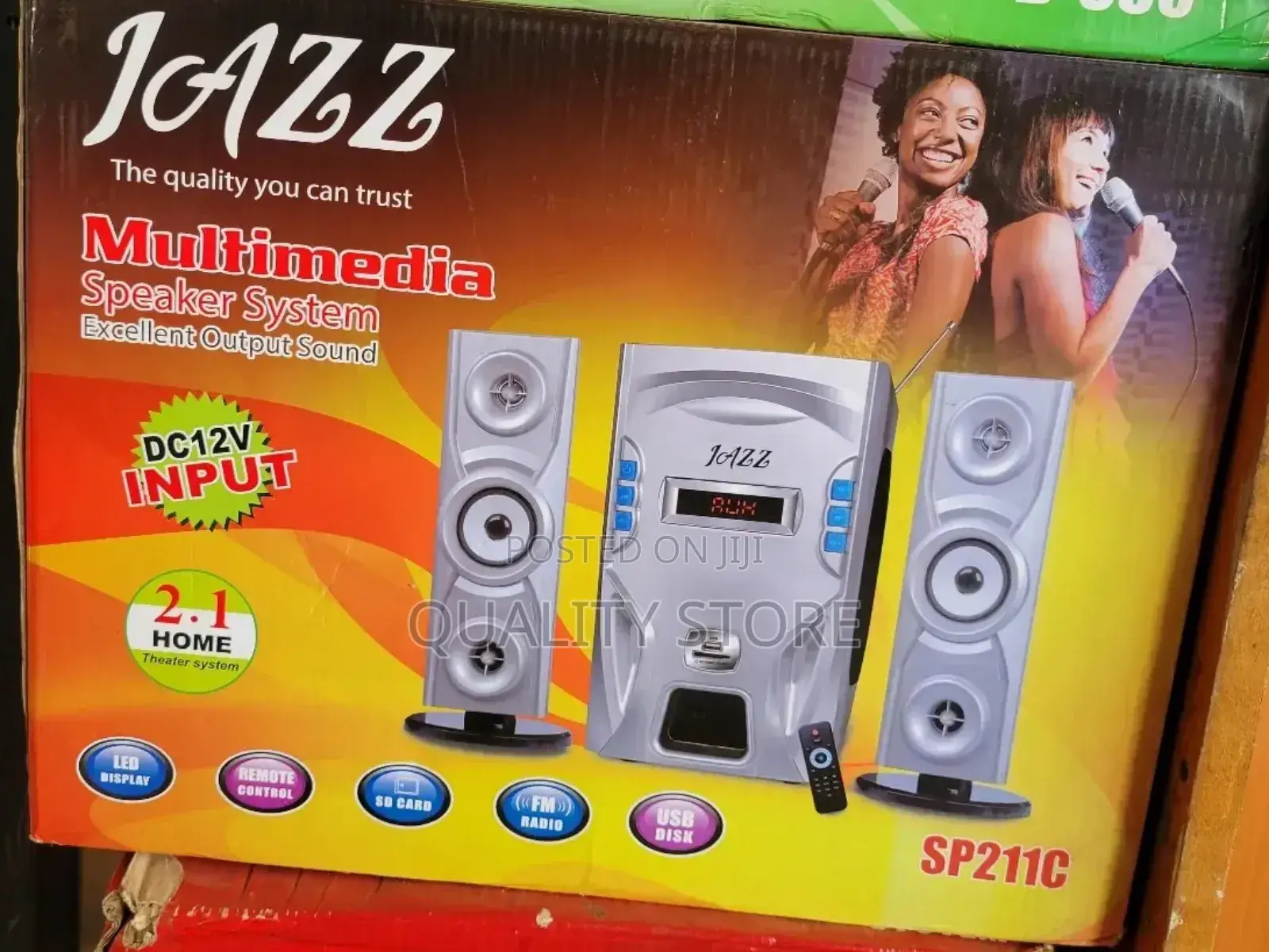 Jazz 2.1 Multimedia Speaker System Sp211c