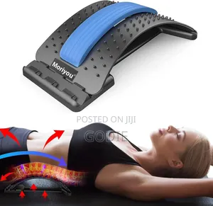 Adjustable Back Stretcher and Lumbar Support