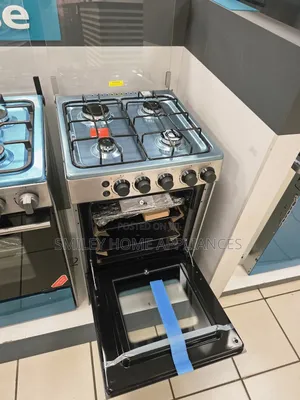 (50*50) Stainless Steel Hisense 4 Self Ignited Burners Gas Cooker Oven