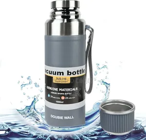 Stainless Steel Water Bottle, 1000 Ml