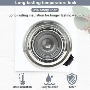 Stainless Steel Water Bottle, 1000 Ml