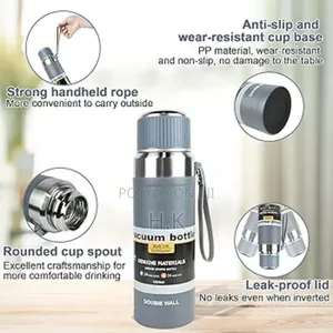 Stainless Steel Water Bottle, 1000 Ml