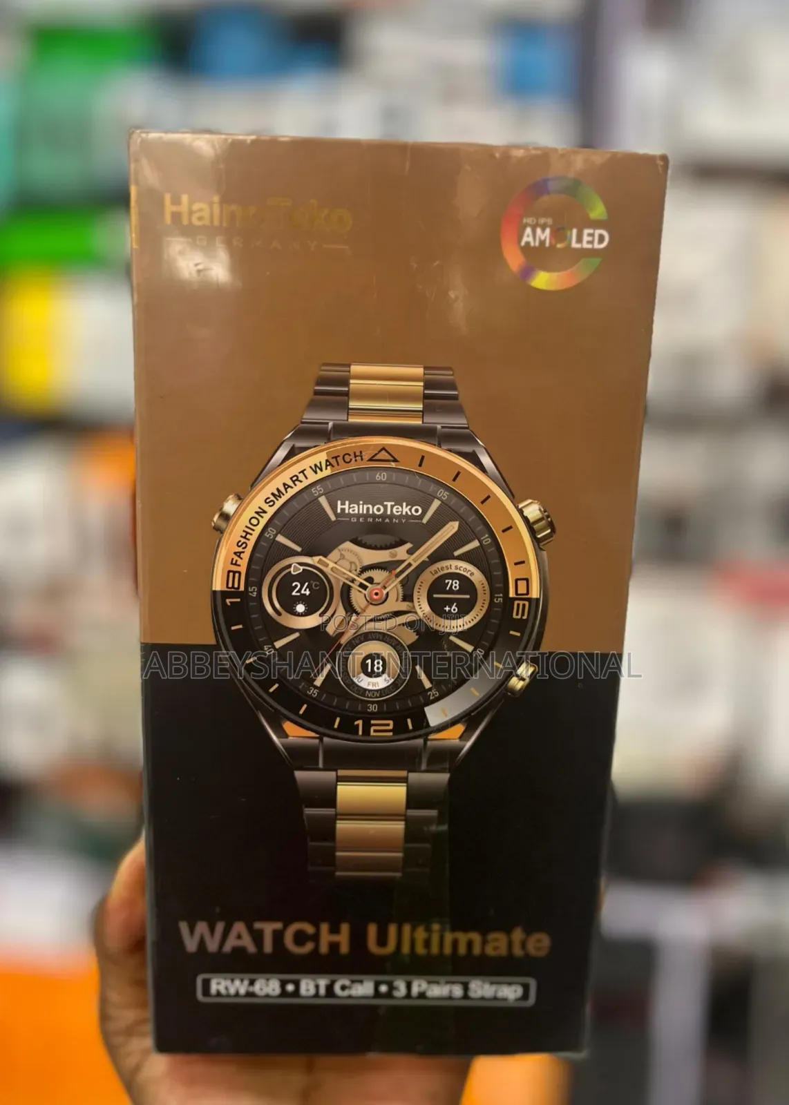 Haino Teko Rw-68 Is a Smart Watch